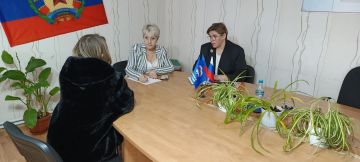 В рамках Декады приемов граждан к 24-летию партии состоялся прием граждан по вопросам материнства и детства