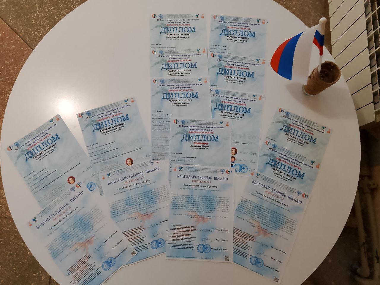 Недавно учащиеся и педагоги МБУДО "ЛГДХШ" приняли участие во Всероссийском конкурсе-фестивале «Водевиль Талантов», посвящённому знаменательному празднику Дня Народного Единства