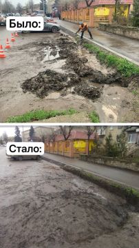 В Лутугино провели расчистку ливневой канализации на центральной улице