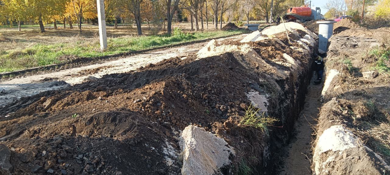 В Ивановке завершен ремонт канализационной сети