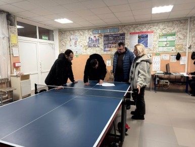 Проверка состояния Краснопольской ООШ после наступления зимы