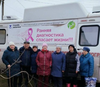 Мобильная медицина в действии: Жители с.Красного Луча получили комплексную диагностику на месте