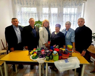 В столовую детского отделения Новоайдарской больницы при поддержке Тамбовской области доставили посуду