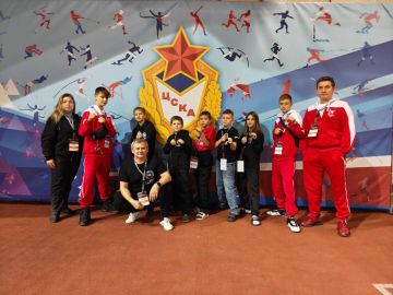 Спортивная сборная команда Луганской Народной Республики по тхэквондо на юбилейном «Московском вызове»