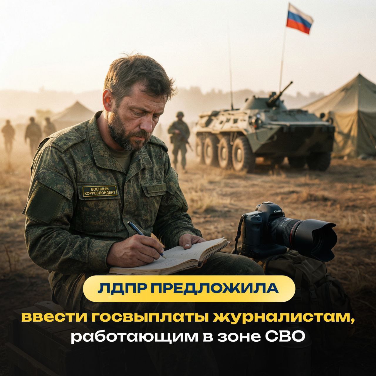 Галина Дуброва: Защитники правды под огнем: ЛДПР настаивает на достойной поддержке военкоров