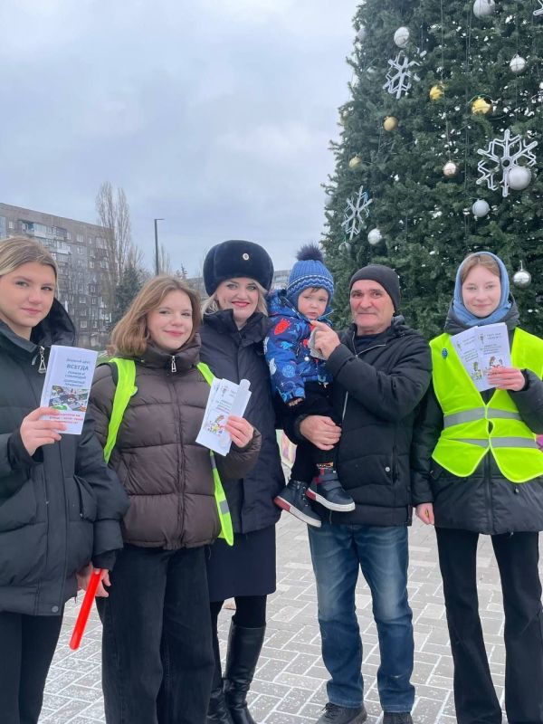 Алчевск за безопасность: светиться модно!