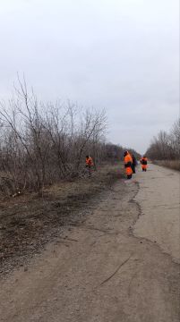 Андрей Рубанцов: Работы по благоустройству посёлков городского округа город Ровеньки продолжаются