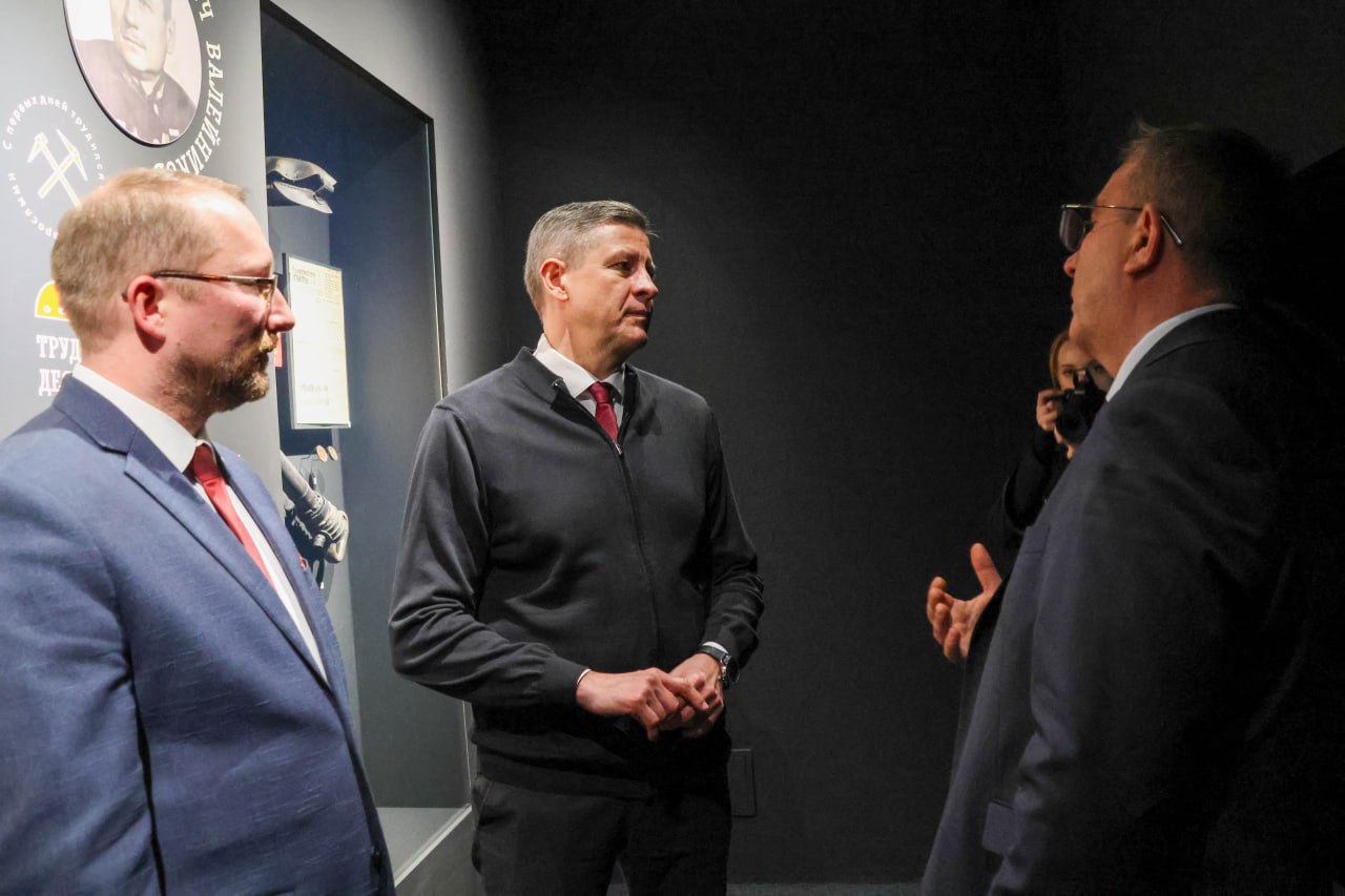 В историческом музее Перевальска работает новая мультимедийная экспозиция «Шахта»