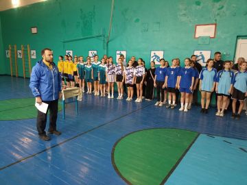 Юные баскетболистки Меловского округа продемонстрировали спортивный дух в рамках проекта “Детский спорт”