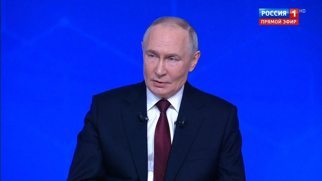 #Путин об ударах Украины по гражданской инфраструктуре: