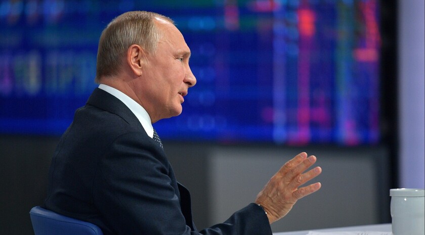 Президент России сегодня в прямом эфире подведет итоги года