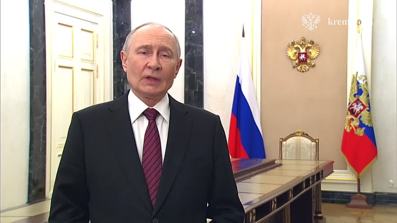 Видеообращение Владимира Владимировича Путина по случаю Дня работника органов безопасности