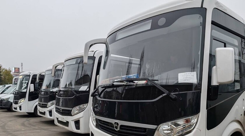 Завершающая в этом году партия автобусов прибыла в ЛНР — Минтранс
