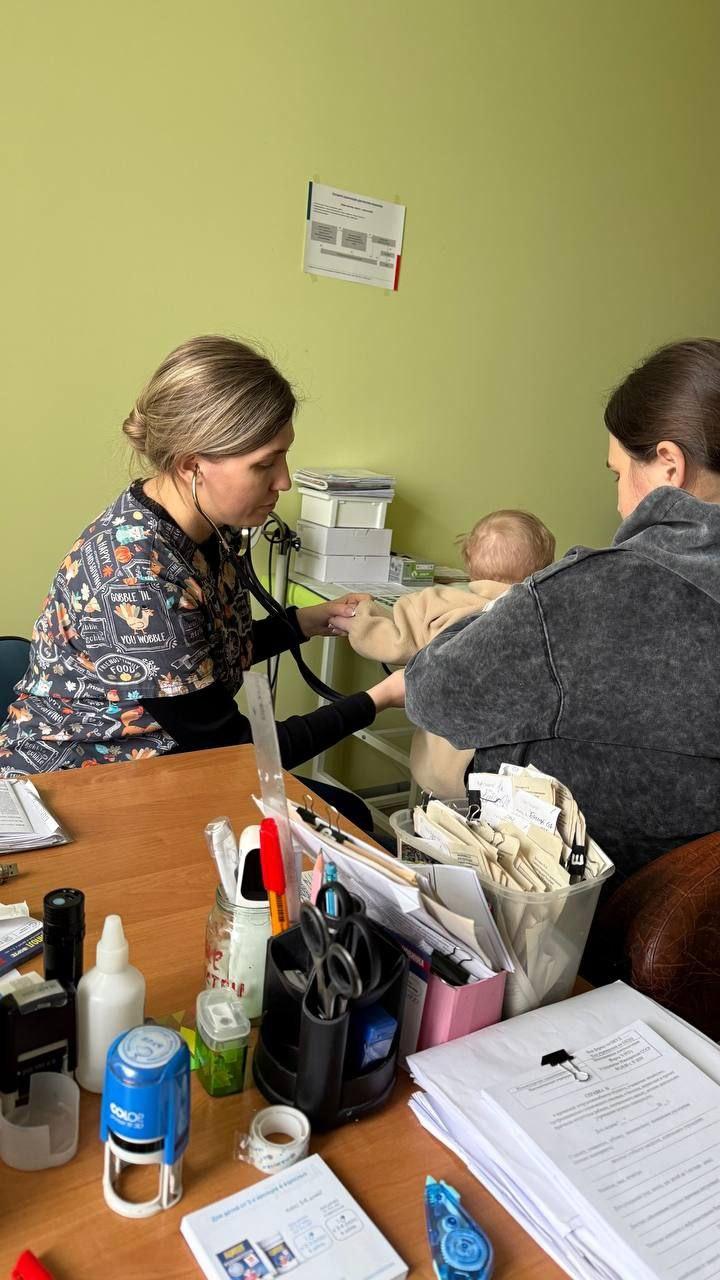 Педиатр из Новосибирской области провел медицинский осмотр в Беловодской ЦРБ
