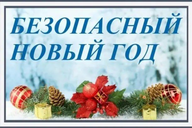 Новый год должен быть безопасным!