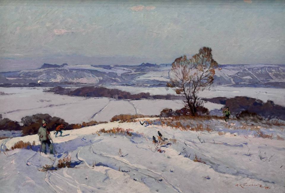 Как луганские художники видели зиму в родном краю?