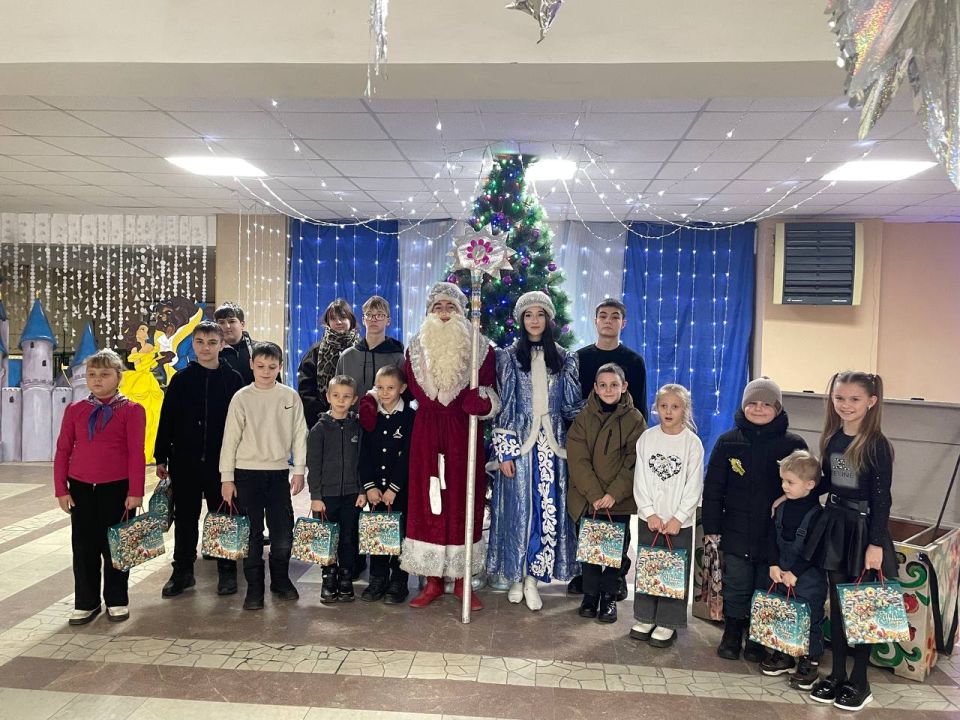 Подарки для детей защитников