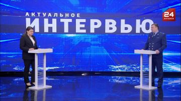 В гостях проекта «Актуальное интервью» – Роман Шалимов, начальник управления по надзору за уголовно-процессуальной и оперативно-розыскной деятельностью Прокуратуры ЛНР