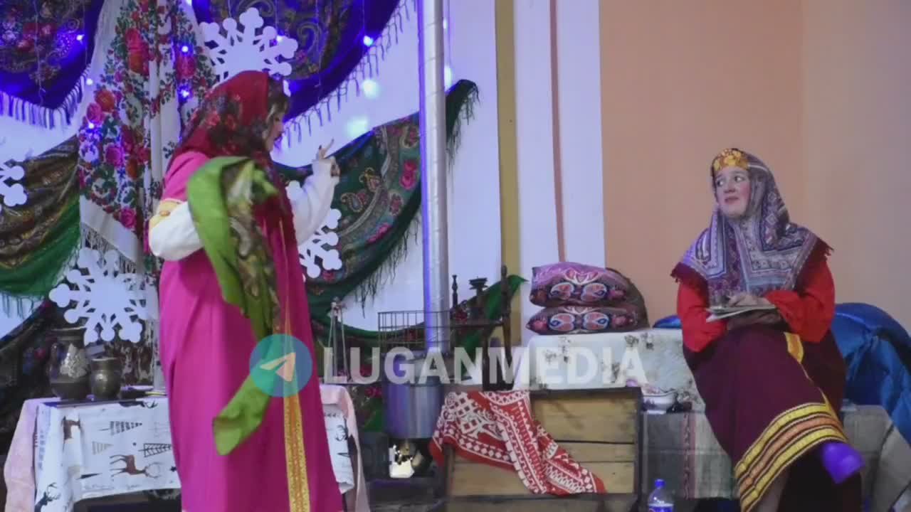 В Первомайске прошло развлекательное мероприятие по мотивам сказки «Морозко»