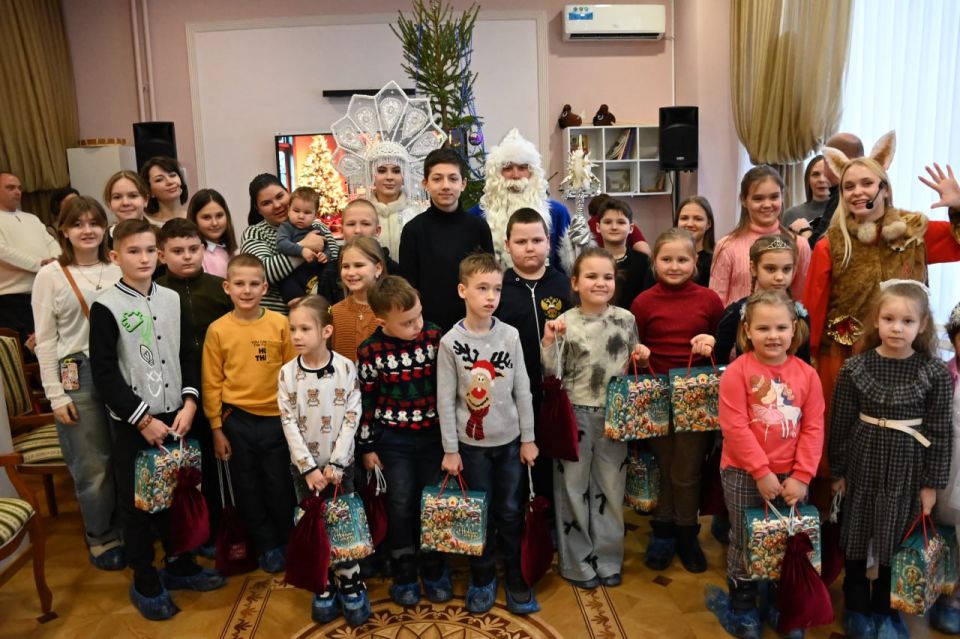 Праздник для самых важных детей — детей наших защитников!