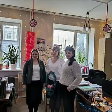 В аппарате управления Луганского филиала ФГУП «ЖДН» состоялся праздничный конкурс на лучшее новогоднее оформление кабинета