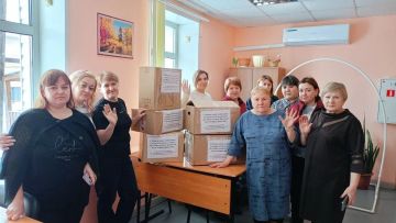 Сотрудники Комплексного центра Чулымского района приняли активное участие в благотворительной акции для детей ЛНР