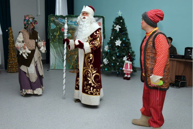 Новогоднее представление в обновлённом ДК имени Ленина