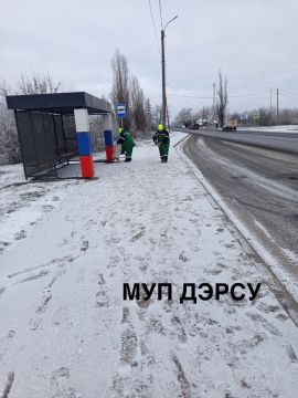 За период с 22 по 26 декабря работниками МУП "ДЭРСУ" были выполнены следующие работы: