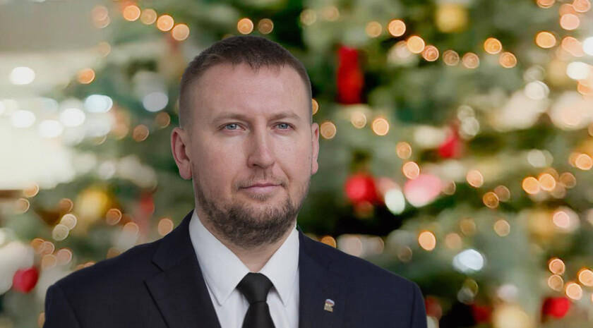 Поздравление председателя Народного Совета ЛНР с Новым годом и Рождеством Христовым