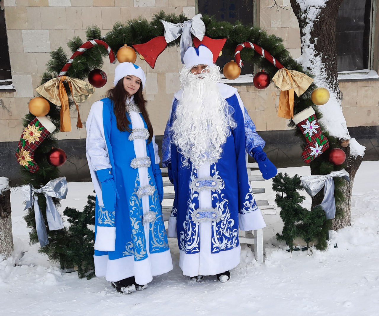 НОВОГОДНЕЕ НАСТРОЕНИЕ. В Рубежное пришла зима