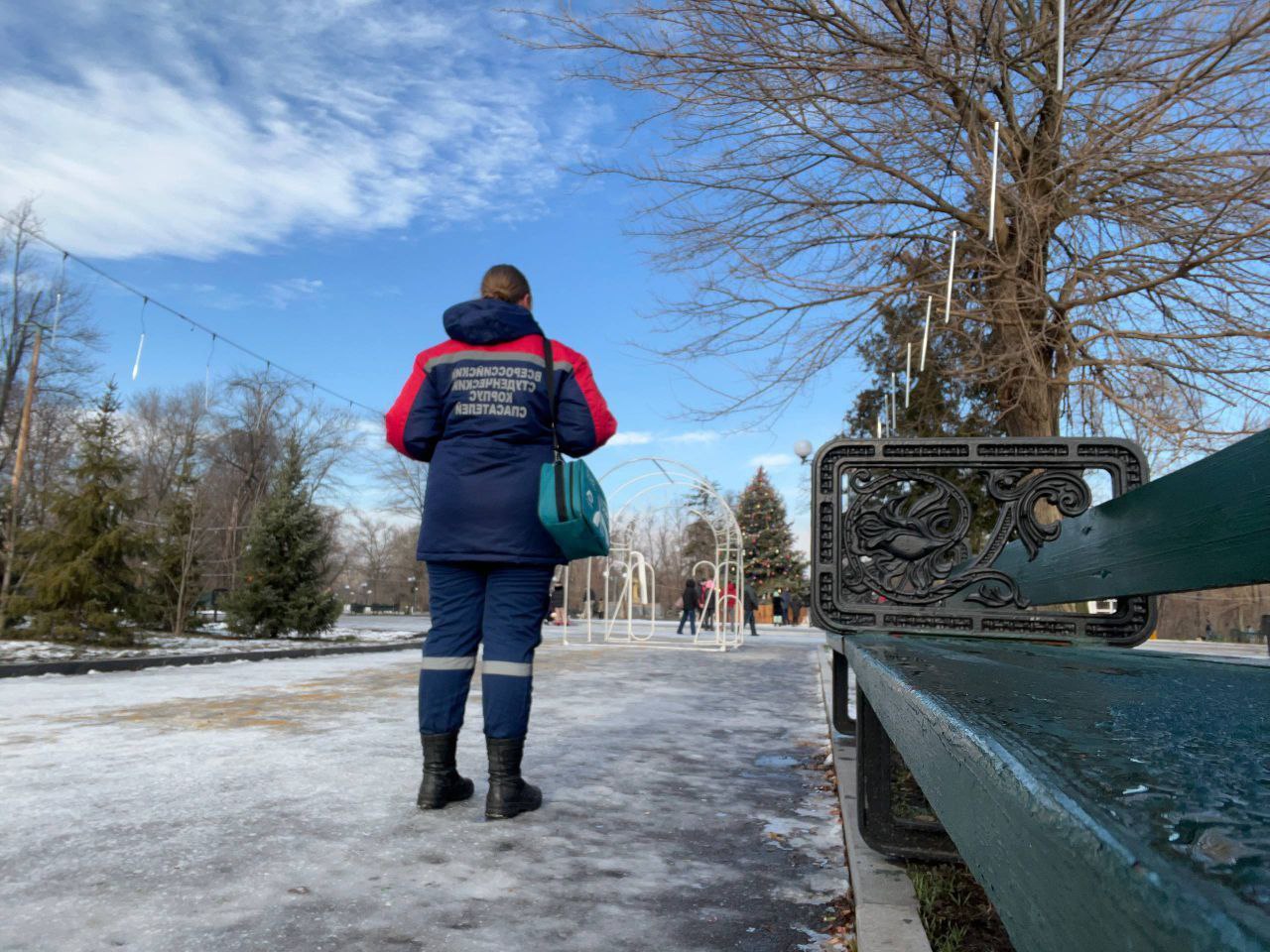Добровольцы на страже безопасности