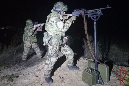 Росгвардейцы сбили вражеские беспилотники в небе над Луганщиной (видео)