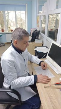 Состоялся осмотр жителей Беловодского МО ЛНР врачом-психиатром из Новосибирской области