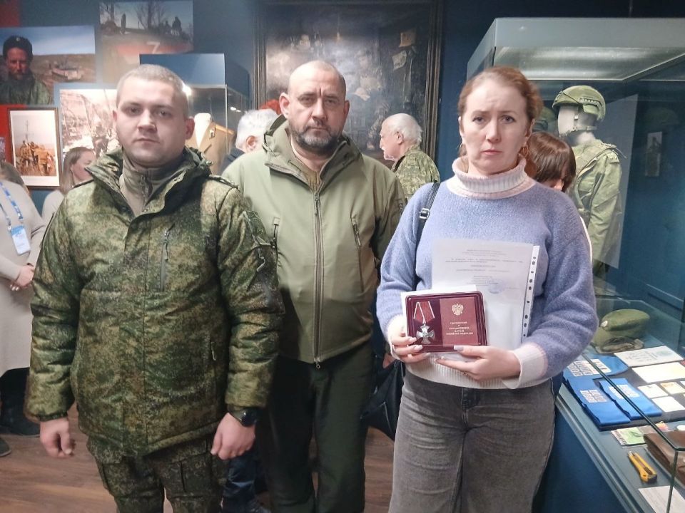 Альберт Зинченко: Вручение награды Герою СВО посмертно