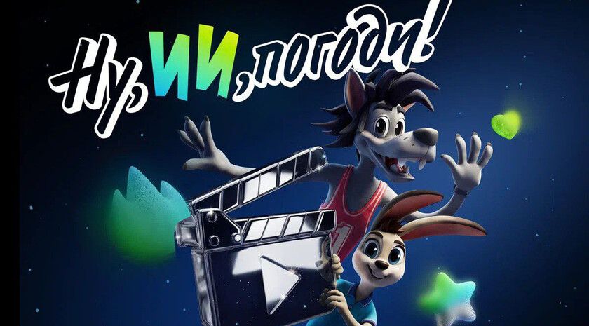 «Ну, ИИ, погоди!»: стартовал семейный конкурс анимации к 90-летию «Союзмультфильма»