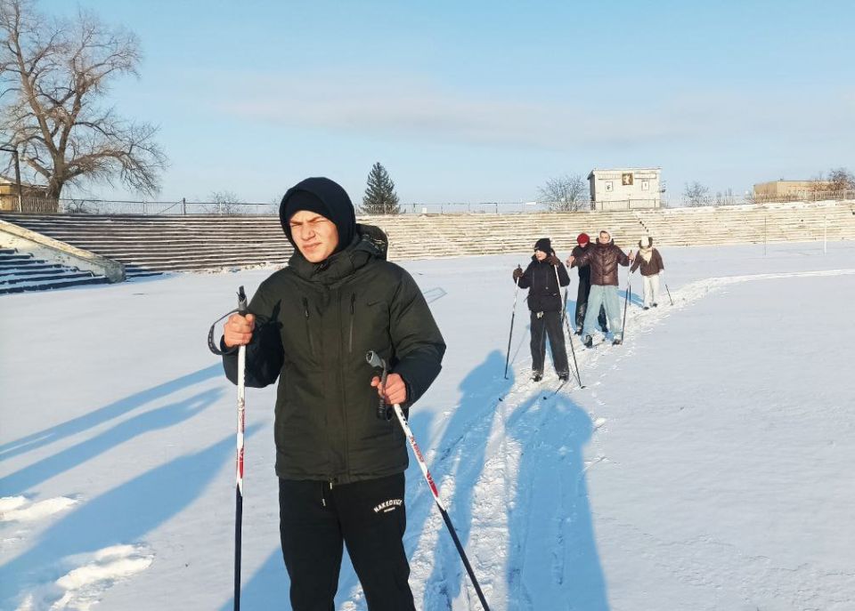 "Лыжные старты" на стадионе "Победа"