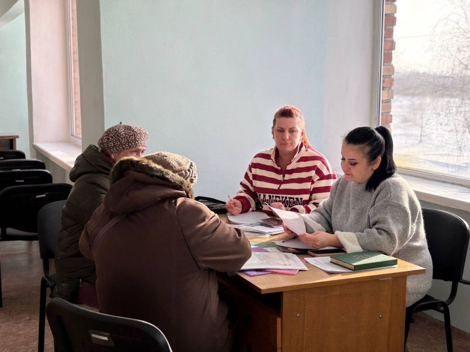 В городе Красный Луч состоялся выездной приём в рамках проекта «Правомобиль КСВО»