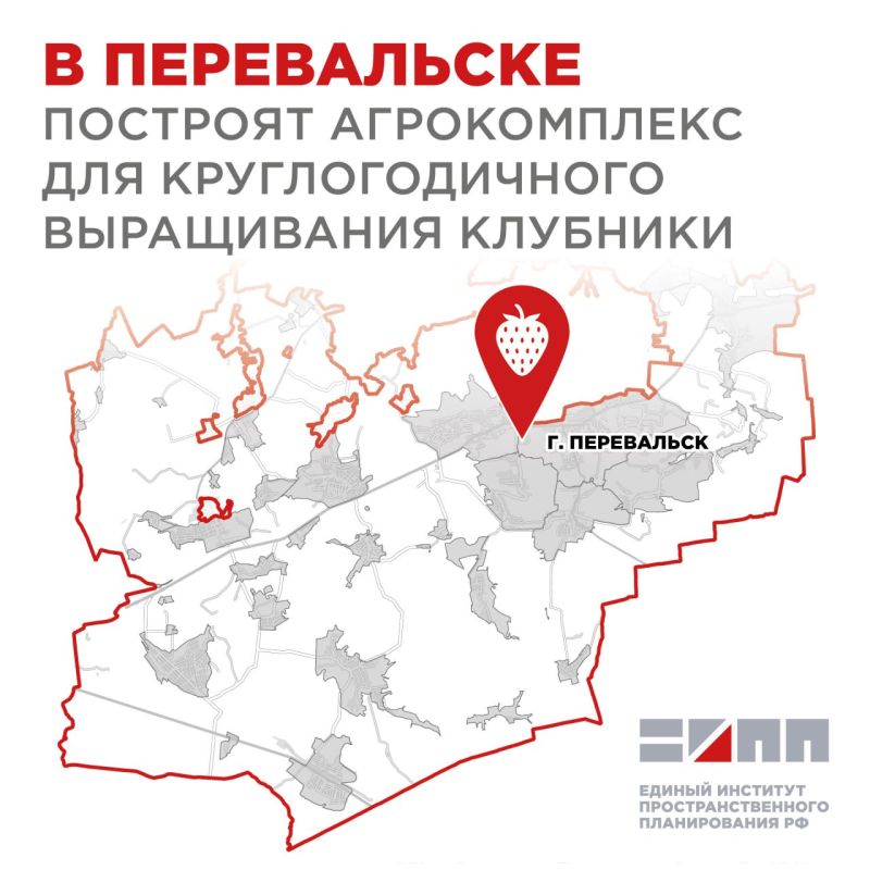 Новый агрокомплекс будет обеспечивать свежими ягодами жителей Перевальского м.о. и Алчевско-Стахановской агломерации ЛНР