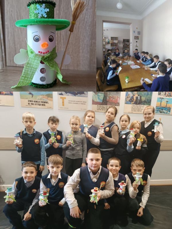 В Доме детского и юношеского творчества прошел день снеговика