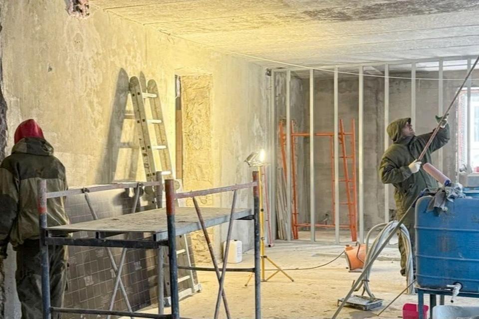 Новое качество жизни: Капремонт в Перевальском интернате выходит на финишную прямую
