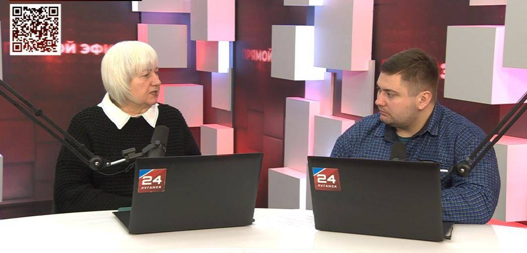 Светлана Гизай: В прямом эфире телеканала "Луганск 24" обсудили развитие Славяносербского округа