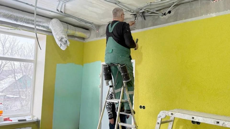 В Перевальском психоневрологическом интернате завершают капремонт