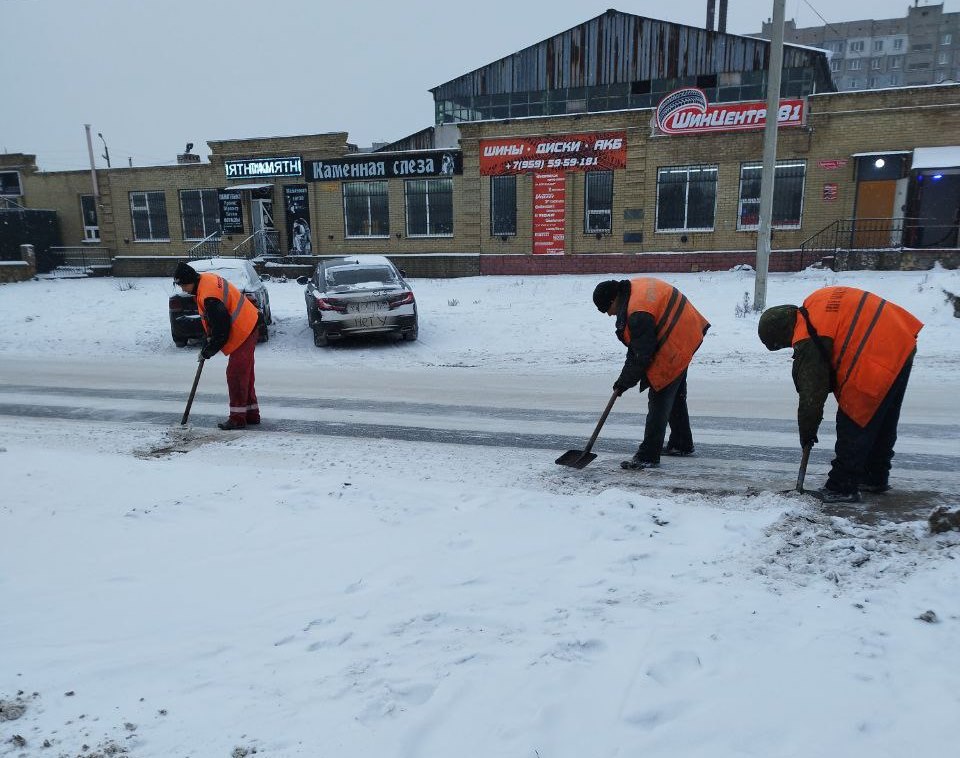 Коммунальными службами проведены работы на территории города