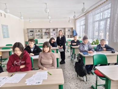 В Трехизбенской школе провели профориентационное мероприятие