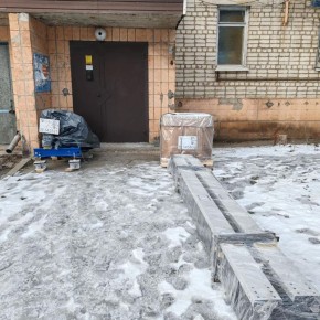 В Красном Луче подрядчик из Башкортостана готовится к замене лифтового оборудования