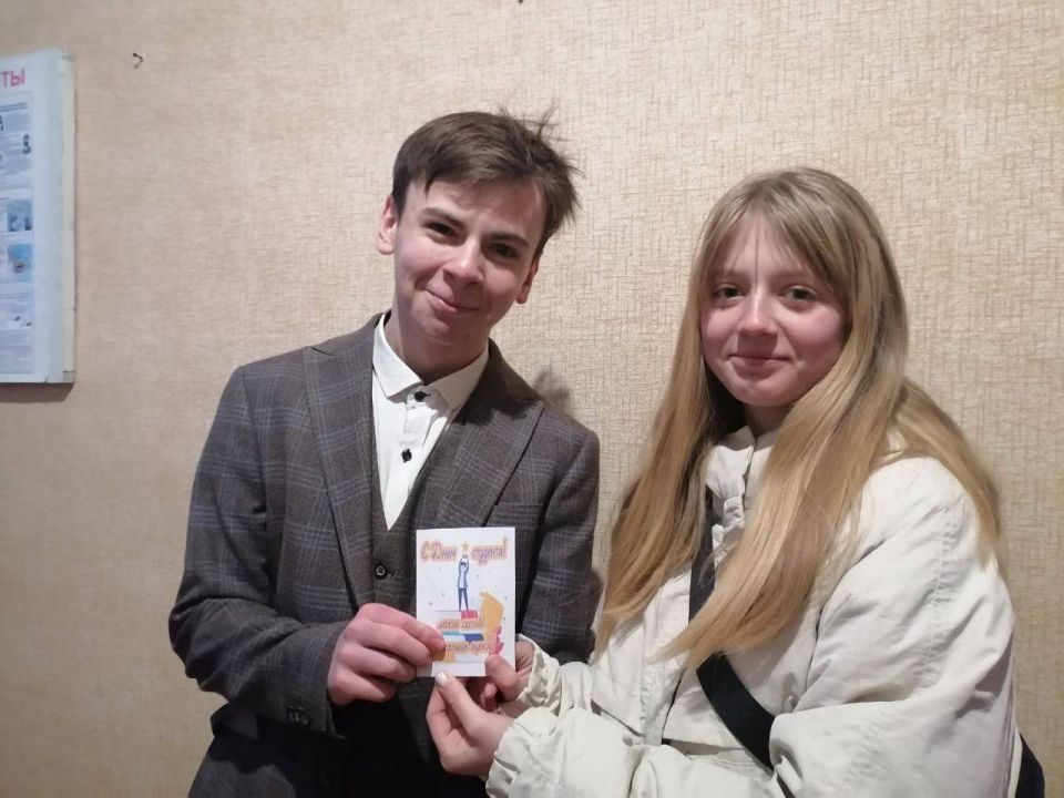 Молодёжный совет поздравил студентов с Днём студента