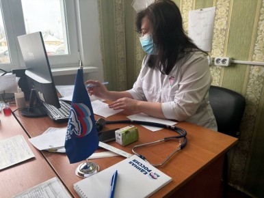 При поддержке "ЕДИНОЙ РОССИИ" в поселке Боровское организован регулярный прием врача-педиатра