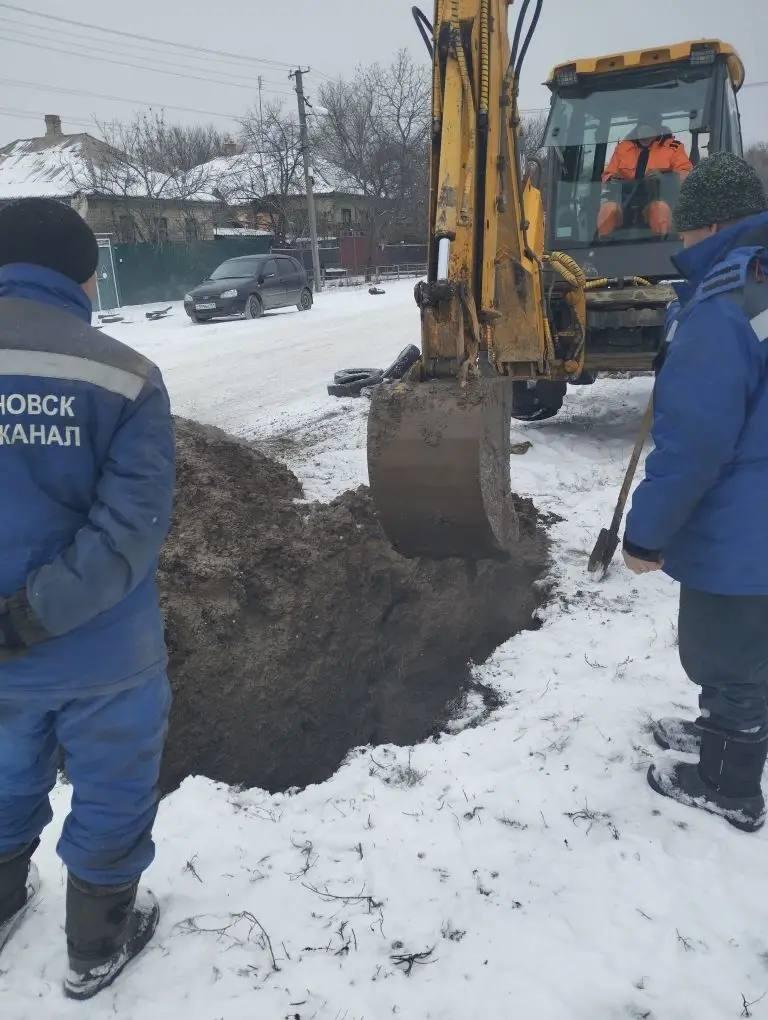 Ульяновские специалисты ликвидировали аварию в п. Фабричное