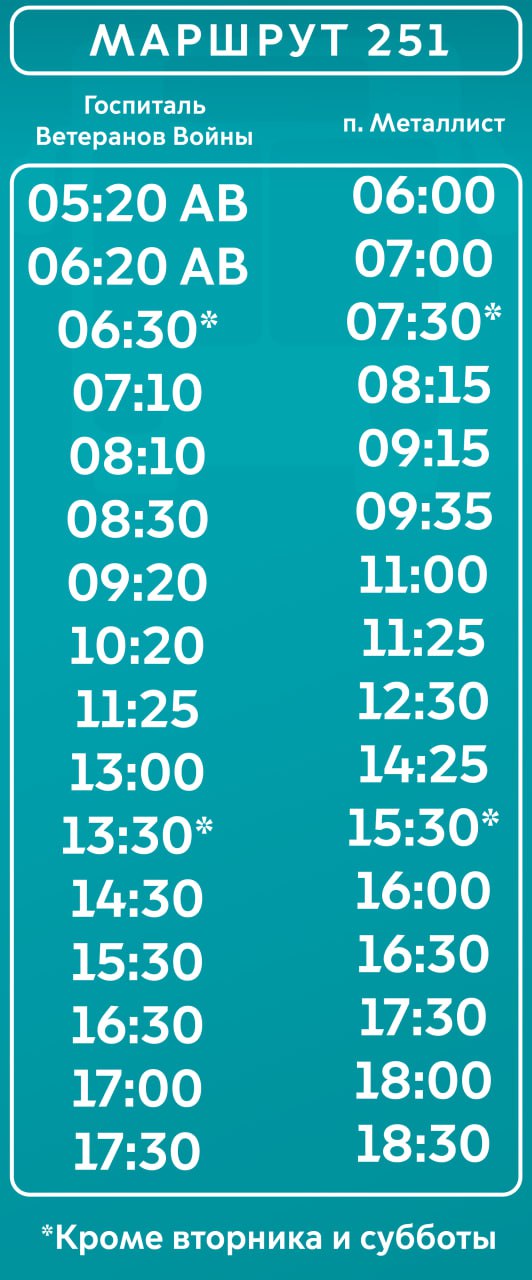 Уважаемые пассажиры!. Сообщаем, что с 26.01.2025 вносятся изменения в работу маршрута №251 в связи с добавлением трёх единиц транспорта на маршрут