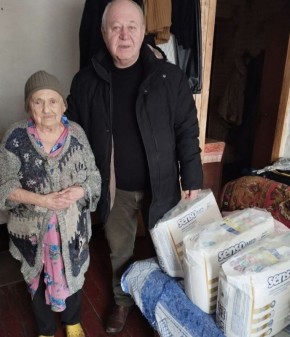 Депутат Совета Лутугинского муниципального округа Михаил Чаленко провел ряд адресных посещений пожилых жителей пгт